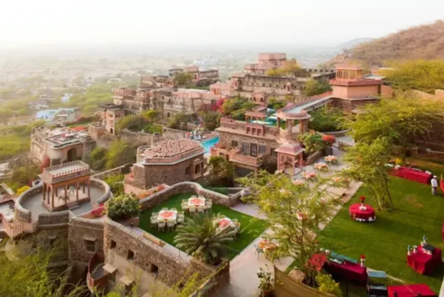 Neemrana Fort-Palace - 15th Century, Delhi-Jaipur Highway
