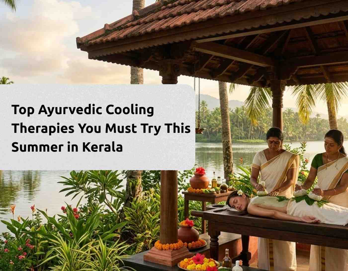 Top Ayurvedic Cooling Therapies in Kerala for Summer | Ayurveda Retreats