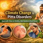 Ayurvedic explanation of climate change effects on Pitta dosha and heat-related disorders